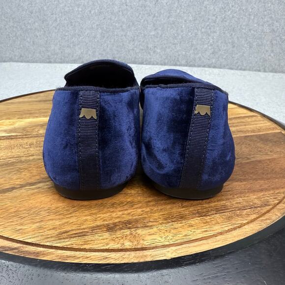 Birdies Starling Flats Women's 9.5 Navy Blue Slip On Shoes Point - Picture 5 of 7